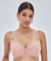 Biustonosz Alles Nude rose PU półusztywniany