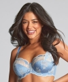 Biustonosz Panache Clara full cup miękki dusky blue