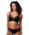 Biustonosz Agio DB-9316 pocket-up czarny