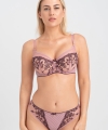 Figi tanga Samanta Carmen M300 wrzosowe