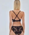 Biustonosz Alles Boudoir push-up czarny