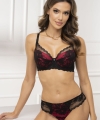 Biustonosz Dama Kier Rica push-up czarny