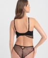 Biustonosz Samanta Melania A475 push-up czarny
