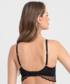 Biustonosz Samanta Melania A475 push-up czarny