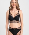 Biustonosz Samanta Melania A475 push-up czarny