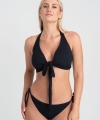 Kostium kąpielowy Samanta Venus A150 top bikini wiązany czarny