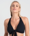 Kostium kąpielowy Samanta Venus A150 top bikini wiązany czarny