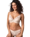 Figi Agio DM-6338 koronkowe beżowe
