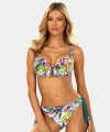 Kostium kąpielowy Feba F228/904 Tropical Flower góra push-up