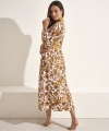 Kimono plażowe Selmark BM297 yellow