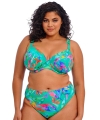 Kostium kąpielowy Elomi Toyama tides plunge bikini miękki jade