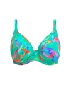Kostium kąpielowy Elomi Toyama tides plunge bikini miękki jade