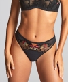 Figi brazyliany Panache Ottilie koronkowe czarne