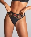 Figi brazyliany Panache Ottilie koronkowe czarne