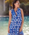 Sukienka plażowa Iconique IC25-085 Tabita royal blue
