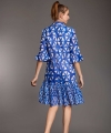Sukienka plażowa Iconique IC25-087 Corfu royal blue