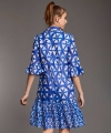 Sukienka plażowa Iconique IC25-087 Corfu royal blue