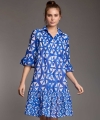 Sukienka plażowa Iconique IC25-087 Corfu royal blue