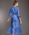 Sukienka plażowa Iconique IC25-089 Itaca royal blue
