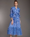 Sukienka plażowa Iconique IC25-089 Itaca royal blue