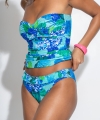 Kostium kąpielowy Pour Moi Free Spirit frill brief aqua tropical