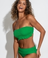 Kostium kąpielowy Pour Moi Free Spirit fold brief zielone
