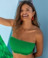 Kostium kąpielowy Pour Moi Free Spirit strapless top zielony