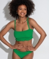Kostium kąpielowy Pour Moi Free Spirit strapless top zielony