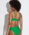 Kostium kąpielowy Pour Moi Free Spirit strapless top zielony