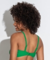 Kostium kąpielowy Pour Moi Free Spirit strapless top zielony