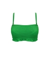 Kostium kąpielowy Pour Moi Free Spirit strapless top zielony