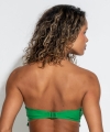 Kostium kąpielowy Pour Moi Free Spirit strapless top zielony
