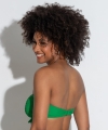 Kostium kąpielowy Pour Moi Free Spirit strapless top zielony