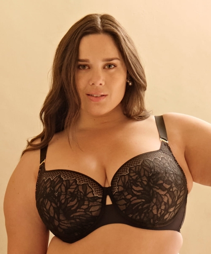 Biustonosz Sculptresse Sophia full cup miękki czarny