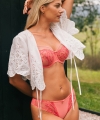 Figi tanga Samanta Perla M300 koralowe