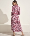 Kimono plażowe Selmark BM297 strawberry