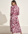 Kimono plażowe Selmark BM297 strawberry