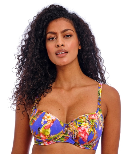 Kostium kąpielowy Freya Tiger Valley sweetheart top ultramarine