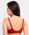 Biustonosz Empreinte Romy full cup miękki rouge imperial