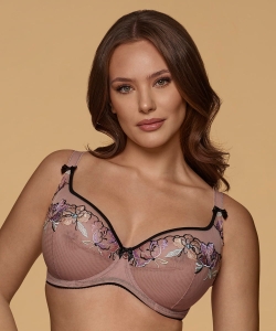 Biustonosz Dalia Eleonora K42 miękki mokka