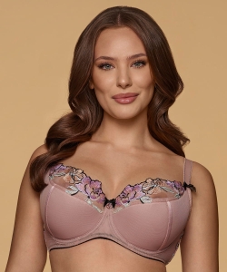 Biustonosz Dalia Eleonora K24 semi-soft mokka