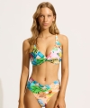 Kostium kąpielowy Seafolly 40742-211 retro pant turquoise