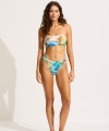 Kostium kąpielowy Seafolly 31448-211 bandeau top turquoise
