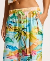 Spodnie plażowe Seafolly 55400-PA turquoise