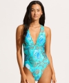 Kostium kąpielowy Seafolly 10950-214 aquatic blue