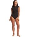 Kostium kąpielowy Seafolly 10987-942 zip front black