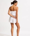 Kombinezon plażowy Seafolly 55196-PS crinkle playsuit white
