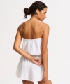 Kombinezon plażowy Seafolly 55196-PS crinkle playsuit white