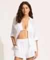 Szorty plażowe Seafolly 55429-TO crinkle short