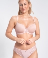 Biustonosz Samanta Amelia A460 spacer pudrowy